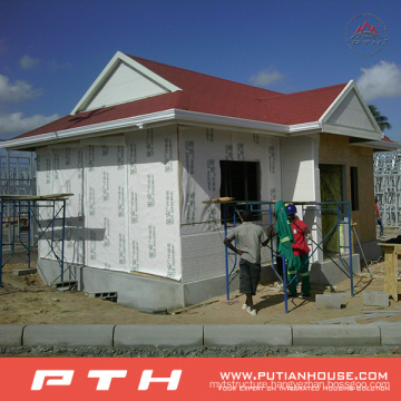 China Manufacture Prefabricated Light Steel Villa House Building Project